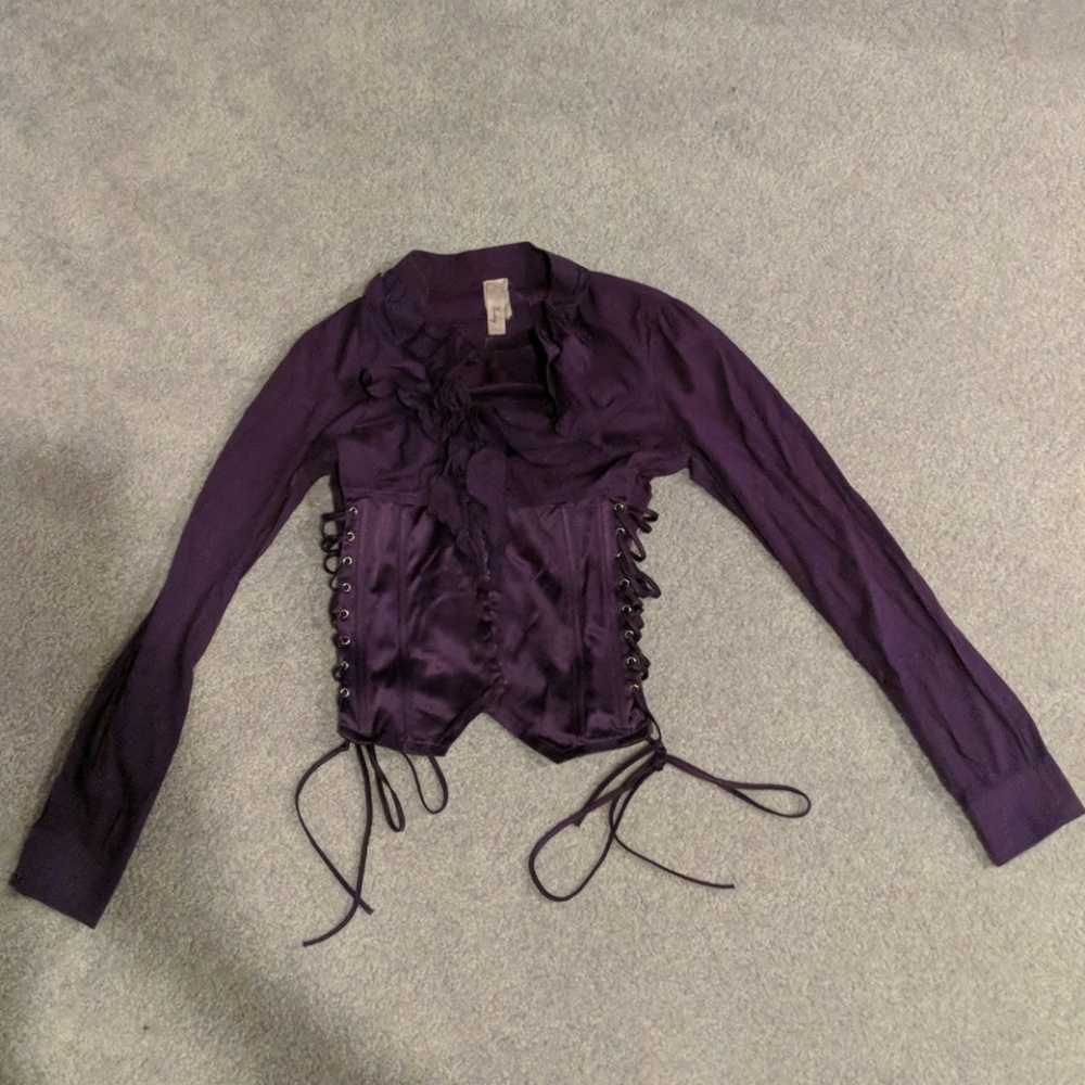 Corset shirt